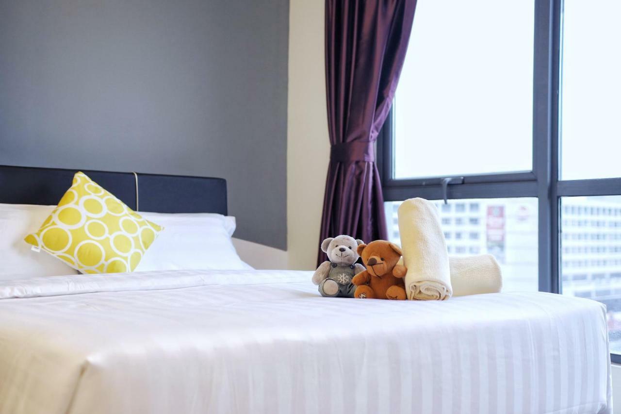 Elegant Living @ Pelagos Suites Oceanus Waterfront Kk 亞庇 外观 照片