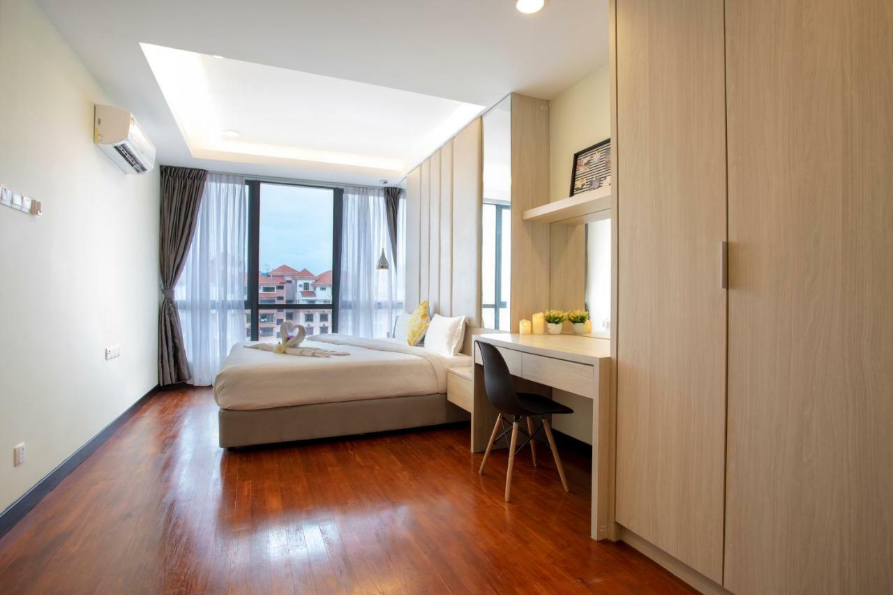 Elegant Living @ Pelagos Suites Oceanus Waterfront Kk 亞庇 外观 照片