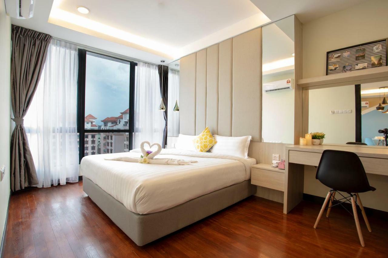Elegant Living @ Pelagos Suites Oceanus Waterfront Kk 亞庇 外观 照片